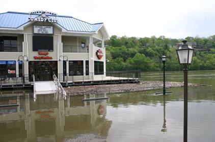 Branson Landing Boardwalk and Service drive