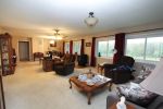 Large open family and dining areas. 