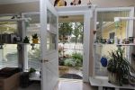 Sunroom opens up to the patio just off of the family room.
