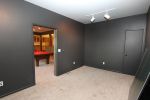 Theater room.