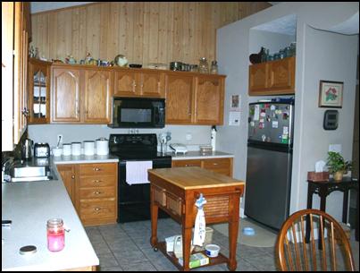 Family style kitchen