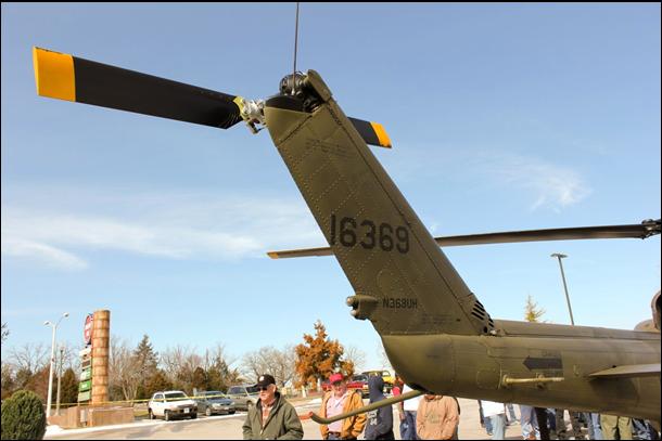 Tail rotor of Huey 369.
Branson Meadows Mall
Branson, Mo
