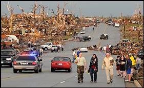 Joplin EF5 Tornado destruction as far as you can see in all directions