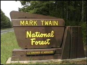 The Mark Twain National Forest in Missouri borders approximately 5 miles of Elbow Ranch.