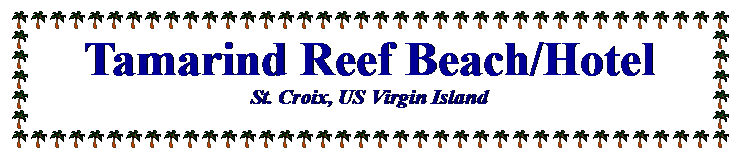 Text Box: Tamarind Reef Beach/HotelSt. Croix, US Virgin Island